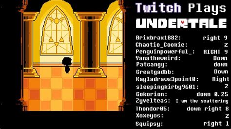 twitch plays undertale|halfbreadchaos.